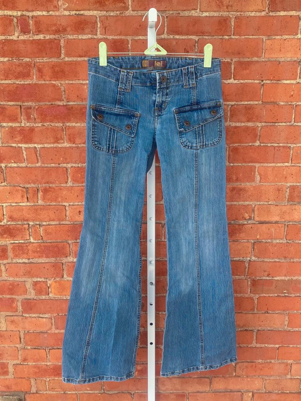 vintage low rise jeans